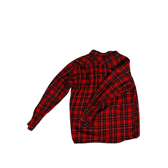 Filson Vintage Style Flannel Work Shirt | Red | Men's Sz L - Picture 2 of 6